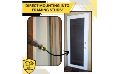 The Advantage of Stud-Mounted Security Screen Doors