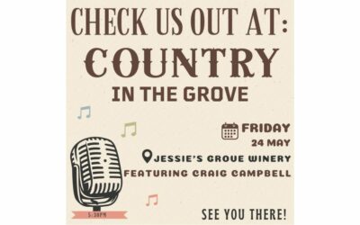 Upcoming Event: Country in the Grove!